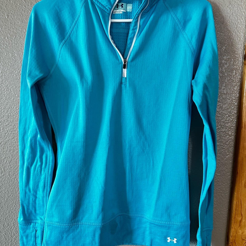 Under Armour Blue Quarter-Zip Pullover